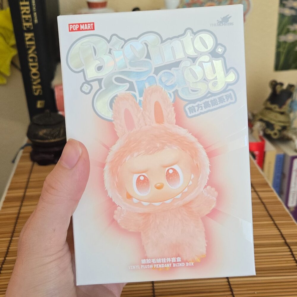 Authentic POPMART Labubu Big Into Energy Luck